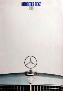 Mercedes-Benz 230 Modelprogram 1968 Carbrochure (1559)